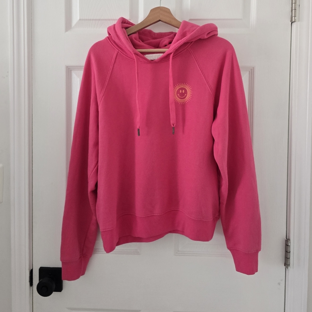 Spiritual Gangster Sun Smiley Harper Hoodie Size L - Picture 10 of 11